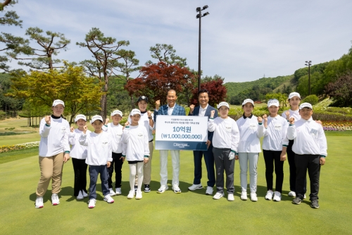 최등규 대보그룹 회장, 주니어 골프 육성에 10억원 기부